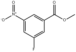 3-Fluoro-5-nitrobenzoic acid Methyl ester Structure