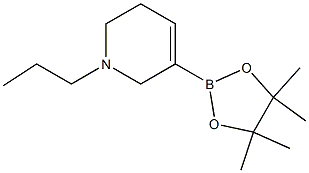 1-propyl-5-(4,4,5,5-tetraMethyl-1,3,2-dioxaborolan-2-yl)-1,2,3,6-tetrahydropyridine, 2468620-76-8, 结构式