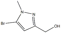 (5-broMo-1-Methyl-1H-pyrazol-3-yl)Methanol Structure