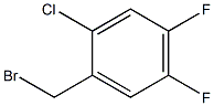1-(broMoMethyl)-2-chloro-4,5-difluorobenzene Structure