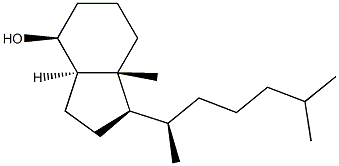 (1R,3aR,4S,7aR)-7a-Methyl-1-((R)-6-Methylheptan-2-yl)octahydro-1H-inden-4-ol|