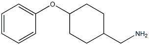 (4-phenoxycyclohexyl)MethanaMine,,结构式