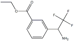 ethyl 3-(1-aMino-2,2,2-trifluoroethyl)benzoate