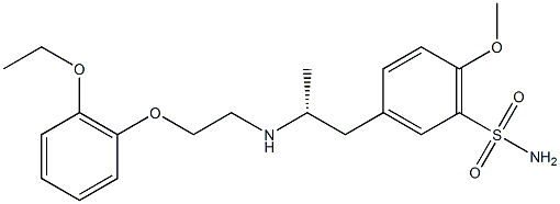 坦洛新杂质 B 结构式