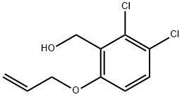 6-(Allyloxy)-2,3-dichlorobenzyl Alcohol Structure