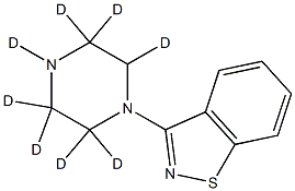 3-(1-Piperazinyl-d8)-1,2-benzisothiazole