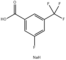 sodiuM 3-fluoro-5-(trifluoroMethyl)benzoate Structure