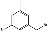 1-溴-3-溴甲基-5-甲基-苯 结构式