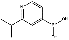 2-isopropylpyridin-4-ylboronic acid Struktur