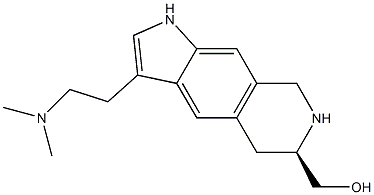 (R)-(3-(2-(DiMethylaMino)ethyl)-5,6,7,8-tetrahydro-1H-pyrrolo[3,2-g]isoquinolin-6-yl)Methanol Structure