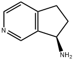 (R)-6,7-DIHYDRO-5H-CYCLOPENTA[C]PYRIDIN-7-AMINE HYDROCHLORIDE, 1270150-74-7, 结构式