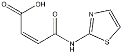 (Z)-4-Oxo-4-(Thiazol-2-YlaMino)But-2-Enoic Acid Structure
