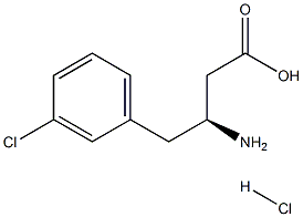 3-Chloro-D-b-hoMophenylalanine hydrochloride Structure