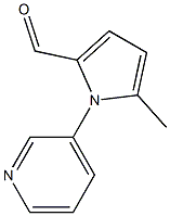 5-Methyl-1-(3-pyridinyl)-1H-pyrrole-2-carbaldehyde Structure