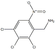 (2,3,4-Trichloro-6-nitrophenyl)MethanaMine Structure