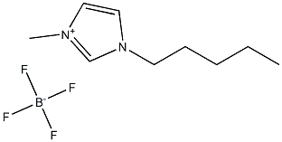 1-戊基-3-甲基咪唑四氟硼酸盐,,结构式