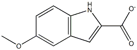 5-Methoxy-2-indole carboxylate Structure