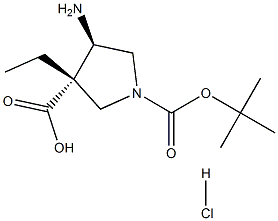 trans-1-tert-butyl 3-ethyl 4-aMinopyrrolidine-1,3-dicarboxylate hydrochloride price.