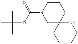 tert-butyl 1,8-diazaspiro[5.5]undecane-8-carboxylate Struktur