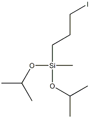 (3-IODOPROPYL)METHYLDIISOPROPOXYSILANE Structure