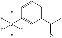 3'-(Pentafluorothio)acetophenone, 97% 化学構造式