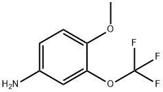 4-Methoxy-3-(trifluoroMethoxy)aniline, 97% Struktur