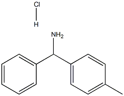 4-甲基二苯甲基胺.盐酸盐, 聚合物支载,1%交联,100-200目, 0.5-1.0 MMOL/G与PS-DVB, , 结构式