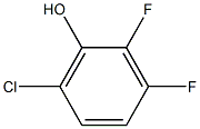 6-氯-2,3-二氟苯酚 结构式