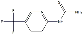 N-(5-TrifluoroMethyl-2-pyridyl)thiourea, 97% Structure