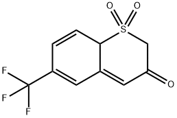 6-(TrifluoroMethyl)benzo[b]thiophen-3(2H)-one 1,1-Dioxide|6-(三氟甲基)苯并[B]噻吩-3(2H)-酮-1,1-二氧化物