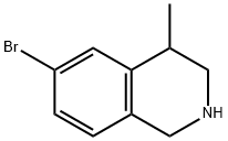 6-broMo-4-Methyl-1,2,3,4-tetrahydroisoquinoline Structure