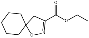 ethyl 1-oxa-2-azaspiro[4.5]dec-2-ene-3-carboxylate Structure