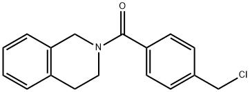 (4-(chloroMethyl)phenyl)(3,4-dihydroisoquinolin-2(1H)-yl)Methanone Struktur