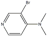 (3-BroMo-pyridin-4-yl)-diMethyl-aMine,,结构式