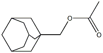 ADAMANTAN-1-YLMETHYL ACETATE 结构式