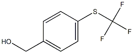 (4-(trifluoroMethylthio)phenyl)Methanol Structure