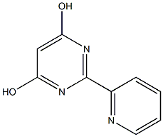 2-(PYRIDIN-2-YL)PYRIMIDINE-4,6-DIOL Structure