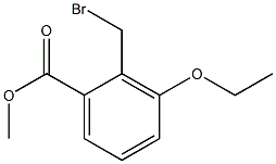 Methyl 2-(broMoMethyl)-3-ethoxybenzoate Structure