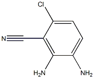 3-氰基-4-氯邻苯二胺, , 结构式