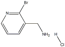 (2-broMopyridin-3-yl)MethanaMine hydrochloride Structure
