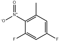 1,5-ジフルオロ-3-メチル-2-ニトロベンゼン 化学構造式