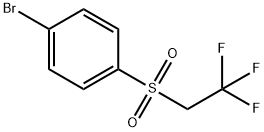 1-broMo-4-((2,2,2-trifluoroethyl)sulfonyl)benzene Structure
