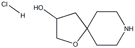 1-oxa-8-azaspiro[4.5]decan-3-ol hydrochloride,2206610-69-5,结构式