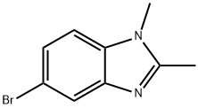 5-broMo-1,2-diMethyl-1H-benzo[d]iMidazole Struktur