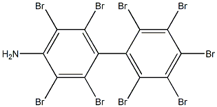 2,2',3,3',4',5,5',6,6'-NonabroMo-[1,1'-biphenyl]-4-aMine Structure