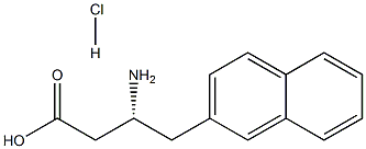 (2-Naphthyl)-L-b-hoMoalanine hydrochloride Struktur