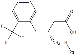 2-TrifluoroMethyl-L-b-hoMophenylalanine hydrochloride Structure
