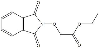 Ethyl 2-((1,3-Dioxoisoindolin-2-yl)oxy)acetate Structure