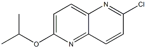 6-chloro-2-isopropoxy-1,5-naphthyridine Structure