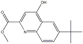 6-tert-Butyl-4-hydroxy-quinoline-2-carboxylic acid Methyl ester|